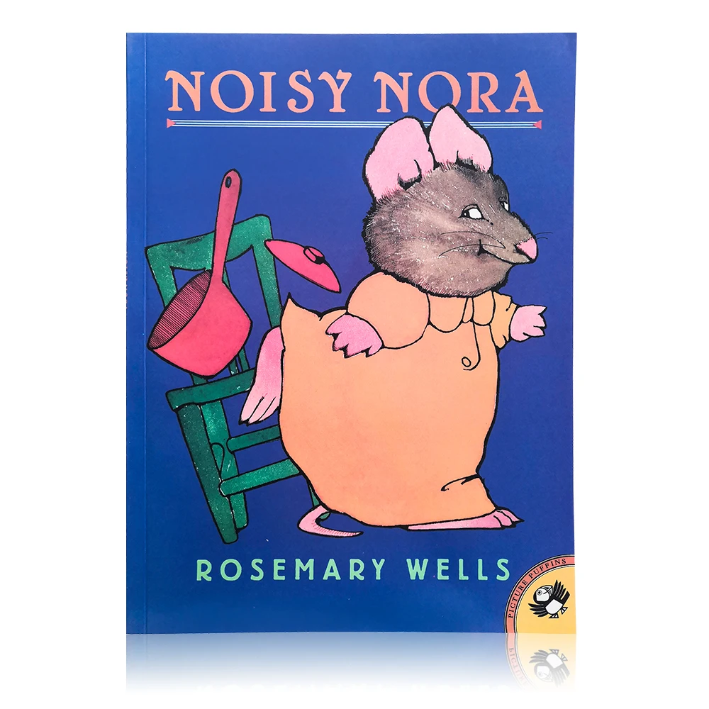 Noisy Nora Rosemary Wells Enlightenment Storybook Children Color