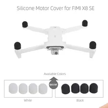 4 шт. Черный Защитный чехол для двигателя из силикагеля аксессуары для XiaoMi Fimi X8 SEtoys для Детей Забавные подарки дропшиппинг# A20