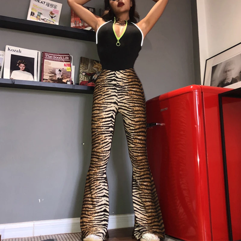 tiger flare pants