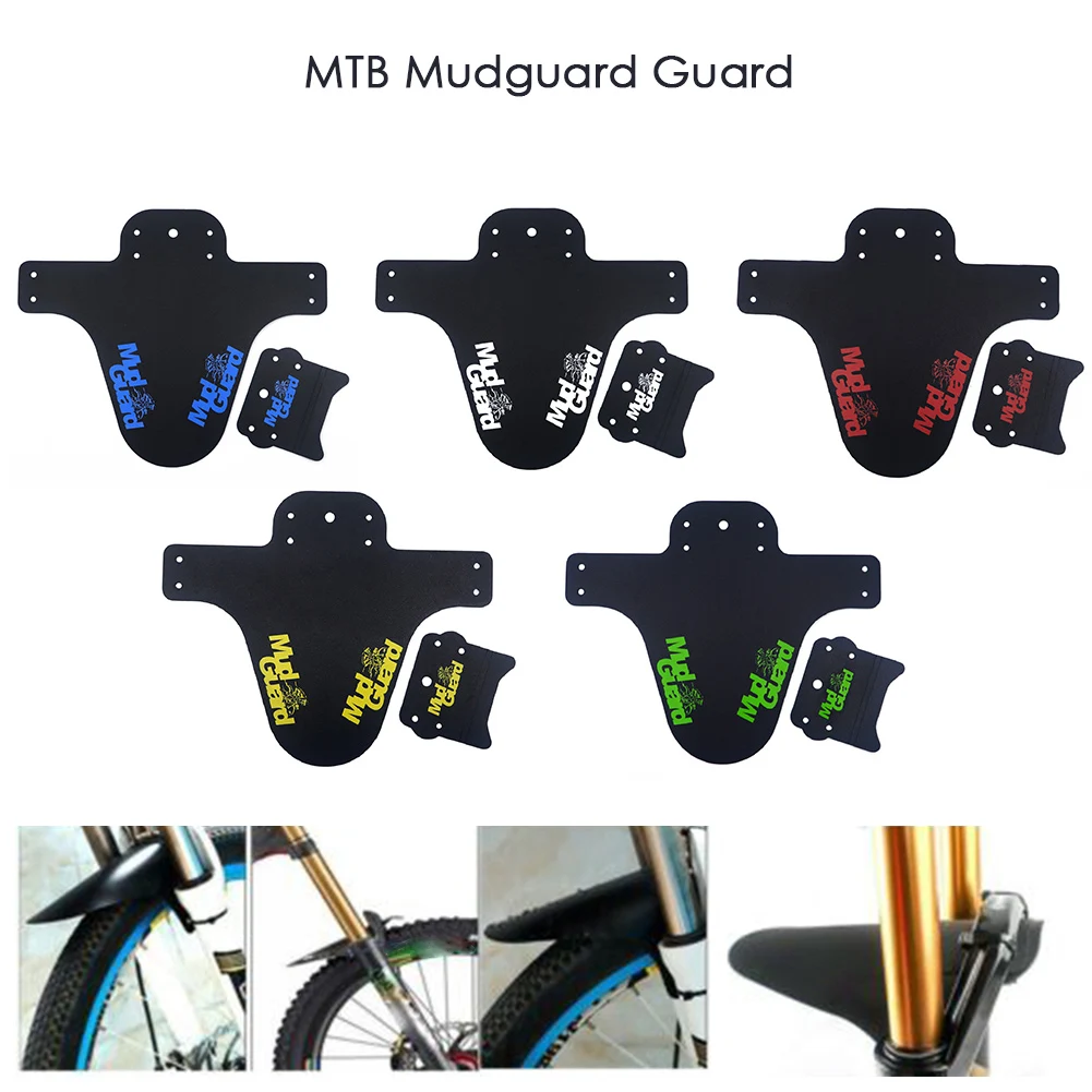 

Colorful MTB Road Bike Mud Flaps Cycling Bicycle Wings Front Bicycle Mudguard Mountain Bicycle Fenders Cycling accessories