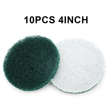

Buffers Scrub Pad Tools 4/5 inch 180/400/1000 grit Hook & Loop Cleaning Rust