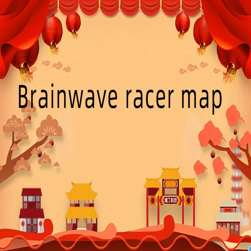 FPV гоночная карта вечерние игра событие прогрев brainwave Интерактивная