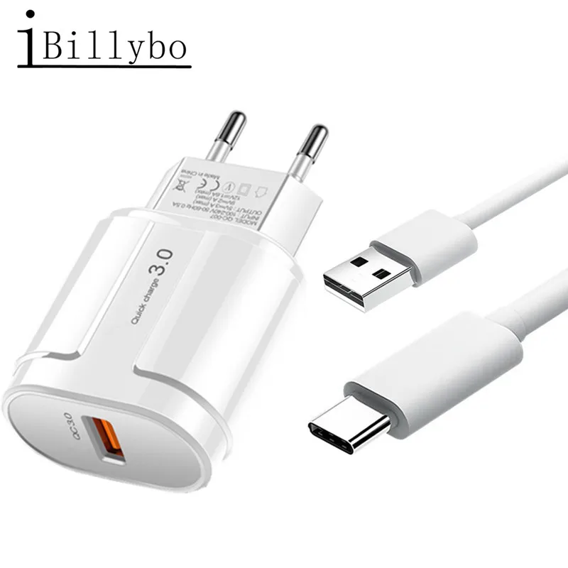 Кабель USB Type c QC 3 0 быстрое зарядное устройство для Sony Xperia 1 XZ3 XZ1 XZ2 Premium X Compact XA1 Ultra XA2