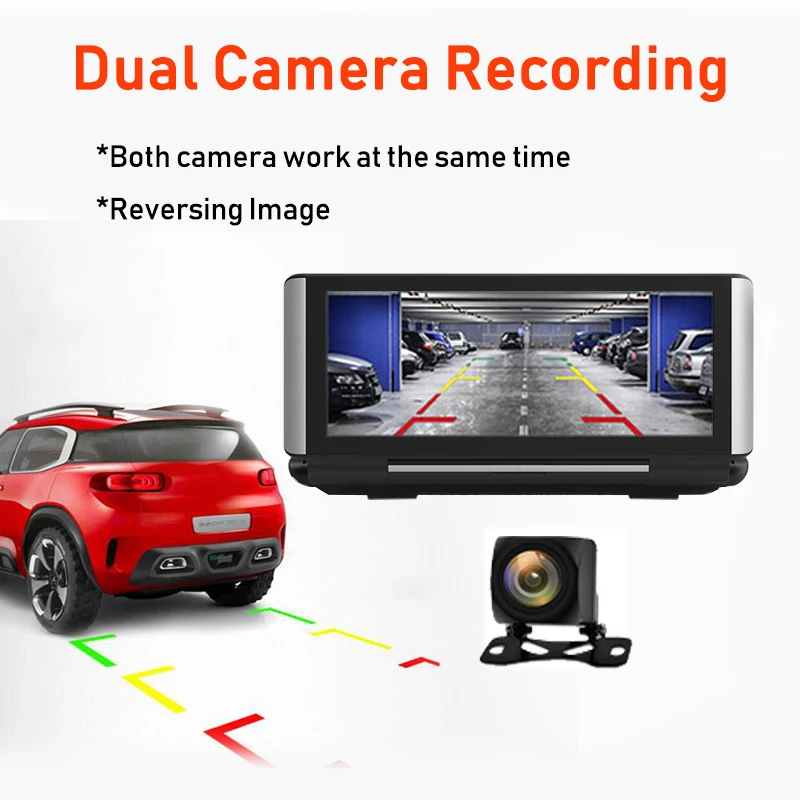 Автомобильный Семья 7 дюймов 4G Android gps навигации ADAS FHD 1080P Автомобильный видеорегистратор Камера авто видео Регистраторы DVR WI-FI удаленный монитор G-sensor