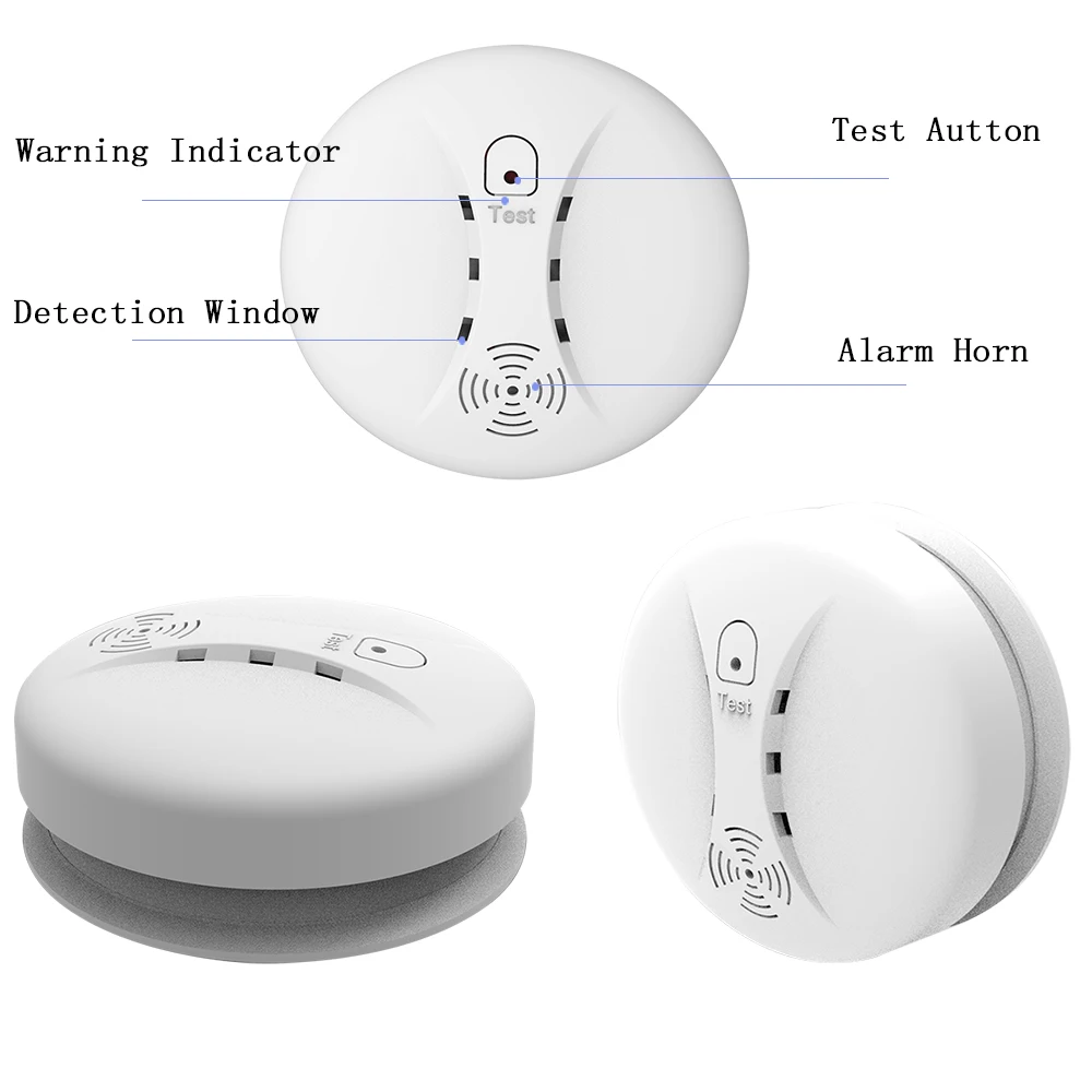 SMARTROL S11 S10 S10R Tuya Wifi/ Independent Smoke Alarm Fire Protection Independent Smoke Detector Sensor Fire Alarm Home