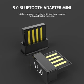 

Mini Wireless Bluetooth Dongle 5.0 USB Bluetooth Adapter PC Tablet Music Receiver Headset Keyboard Wireless Connector