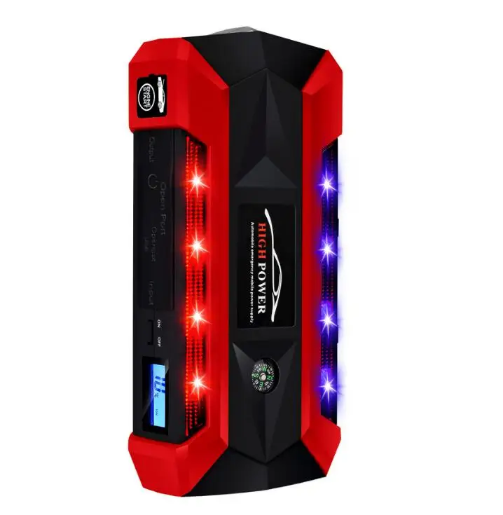 Пусковое устройство для автомобиля внешний аккумулятор 600 А портативный