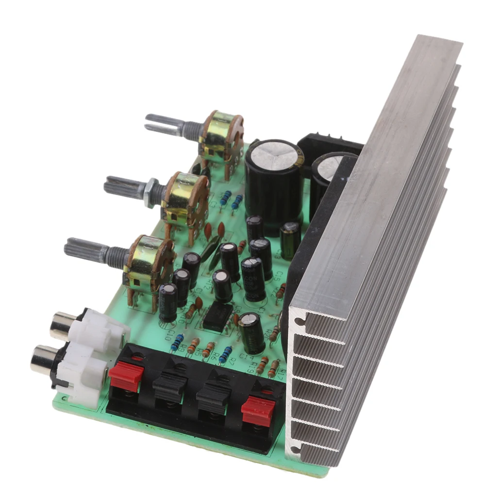 

DX0408 High Quality 2.0 Channel Digital Power Audio Stereo Amplifier Board DC 12V Natural Sound Effect