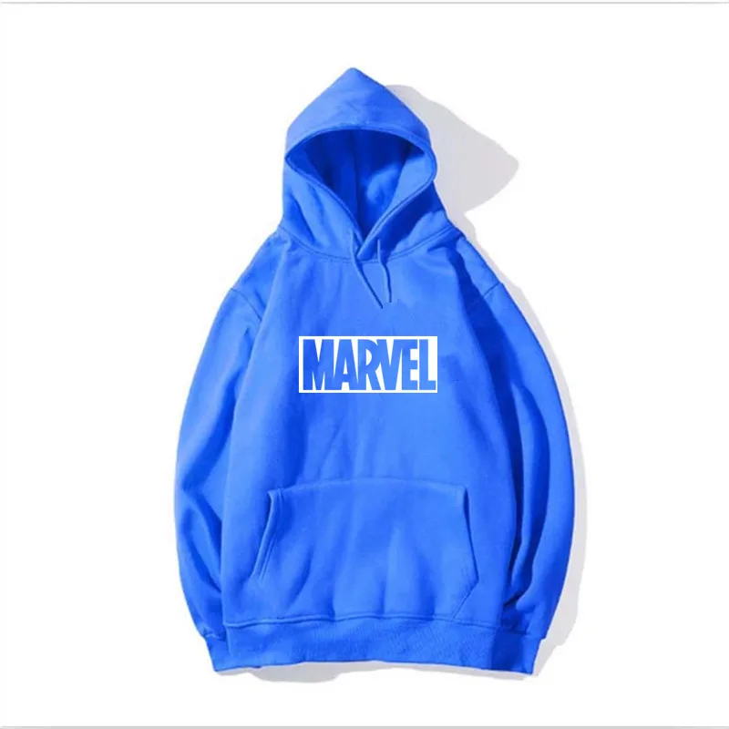 8 Blue Бренд супергерой Marvel Модные мужские толстовки Весна Осень мужские повседневные толстовки кофты мужские кофты с капюшоном "Marvel" Толстовка - Цвет: 8 Blue