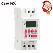 GEYA THC-15 Digital Timer Switch Weekly Programmable Timers 16A 12V 24V 110V 220V 240V Timers dss timers