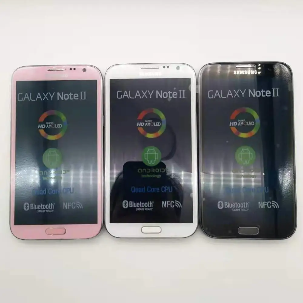 100% Original N7100 Unlocked Samsung Galaxy Note 2 II N7100 Mobile Phone 5.5