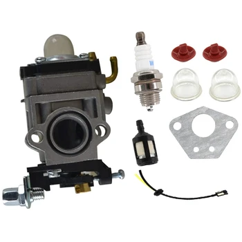 

15mm Carburetor Fuel Line Kit for 43Cc 52Cc 40-5 BC430 CG430 CG520 1E40F-5 44F-5 Motor Brush Cutter Trimmer