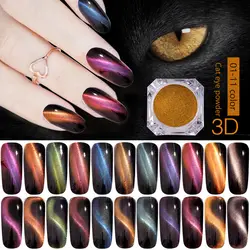 Кошачьи глаза, Гель-лак для ногтей, магнитная окраска, Гель-лак, магнитная пудра, УФ-лак для ногтей, магнитный эффект, верхнее Базовое