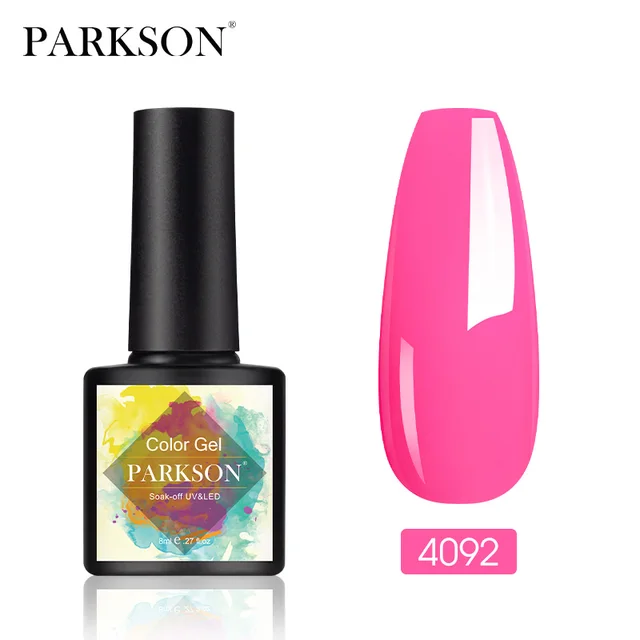 Parkson No Wipe Top Coat Base Coat Nail Gel polish Design Enhancer Varnish Semi Permanent Soak Off UV LED Nail Art Tool 4092