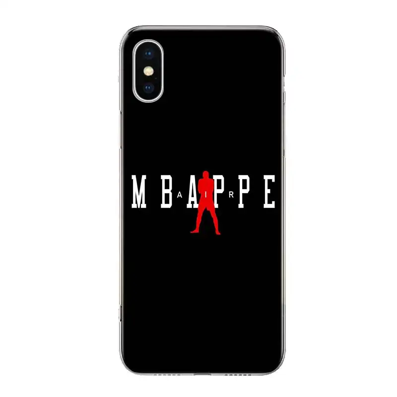 Mbappe чехол для телефона для iPhone 11 Pro 7 6X8 6S Plus XS MAX+ XR 5S SE 10 Ten Art TPU Coque Capa Shell - Цвет: TW164-9