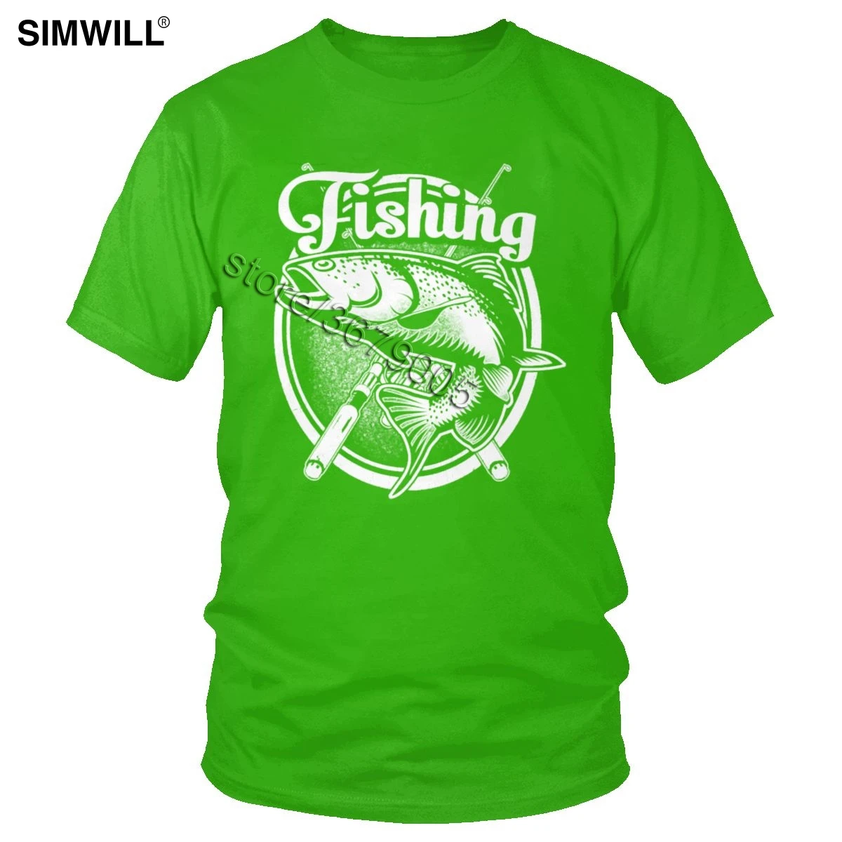 Classic Fish Just One More Cast I Promise T Shirt Funny Fishing Addiction T-shirt Short Sleeve Cotton Fisher Tee Trend Gift Tops - Цвет: Зеленый