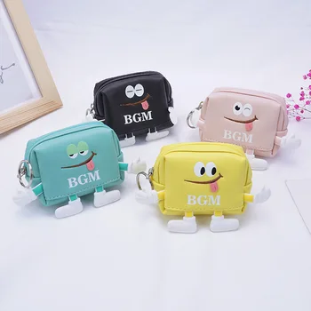 

2020 New Korean Cartoon Cute Students PU Small Purse Custom Mini Storage Children's Coin Purse Women