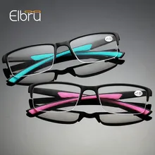 Elbru ультралегкие женские очки для чтения пресбиопические очки Gafas De Lectura oculos полная рамка+ 1,0 до+ 4,0 портативный подарок
