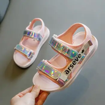 

2020 New Summer Children Sandals for Boys Girls Fashion Beach Sandals Kids Sandals boys Leather Summer Shoes Casual Sport Sandal