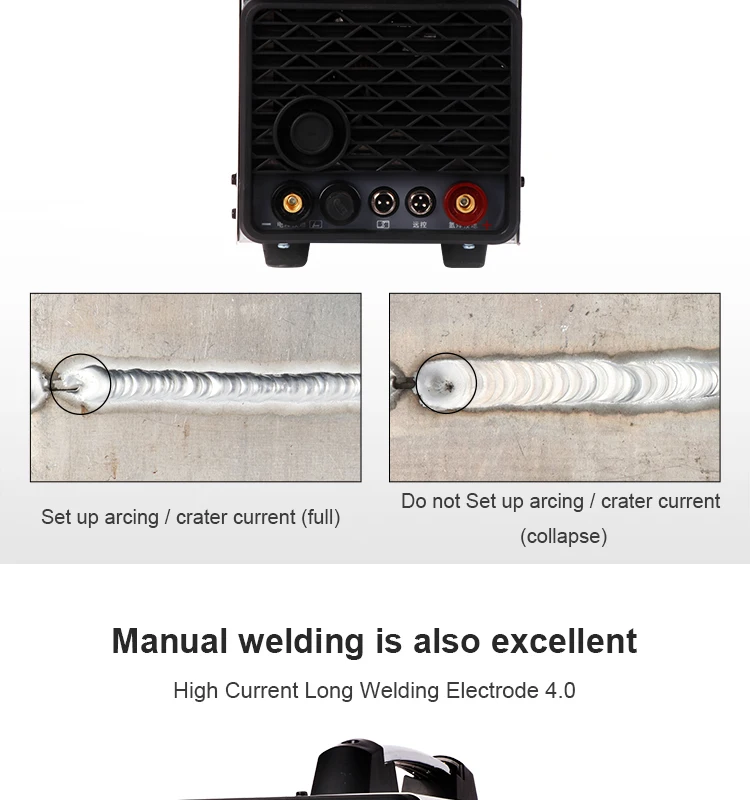 ANDELI TIG-250PACE AC/DC 220V tig алюминиевый сварочный аппарат tig mma сварочный аппарат из алюминиевого сплава tig сварочный аппарат