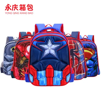 

Grade 1-3 Cartoon Muscle Children's Schoolbag Primary School Shoulder Spine Burden Relieving Backpack
