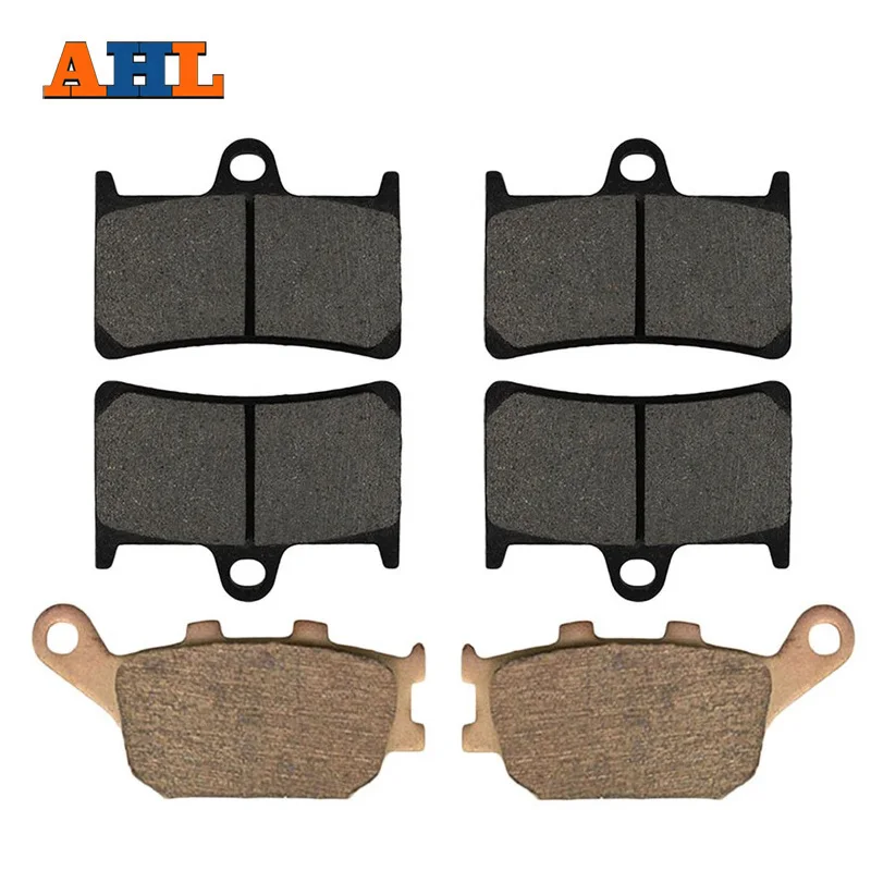 Ahl Motorcycle Front And Rear Brake Pads For Yamaha Yzf R6 Yzfr6 (310