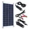 300W Monocrystalline Solar Panel Dual 12V USB Waterproof fast-charging Solar Cells Battery Charger for Car Yacht RV 5