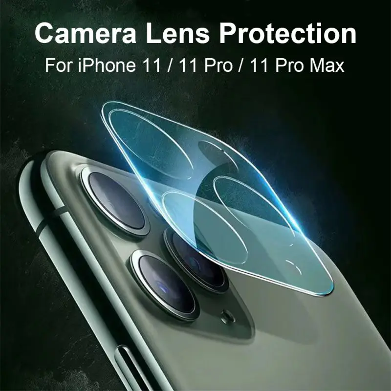 Защитная рамка для задней камеры телефона из закаленного стекла для IPhone 11/11 Pro/карты памяти