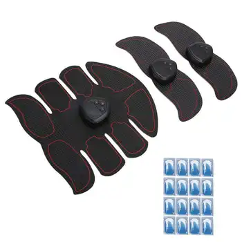

EMS Muscle Stimulator Abdominal Muscle Trainer Portable Muscle Toning Belt Fitness Training Patch for Abdomen Arm and Leg 6