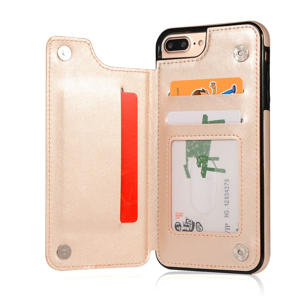 Тиснение чехол для iPhone 7 8 6 6s Plus X Xs Xr Xs Max 5 5S SE 5SE искусственная кожа задняя крышка откидная подставка, гнездо для карточек кошелек Чехол