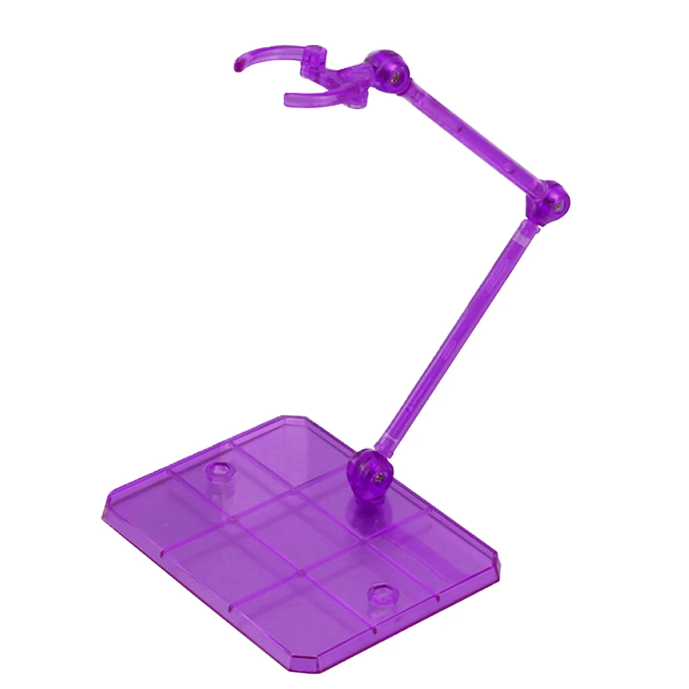 Purple Сборка фигурка держатель для дисплея Базовая кукла модель подставка для HG RG SD SHF gunдамская 1 \/144 игрушка - Цвет: Purple
