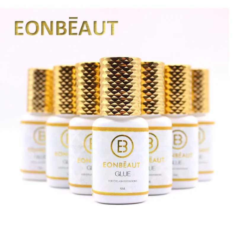 5 бутылочек клей для ресниц EONBEAUT низкий запах наращивания профессиональный