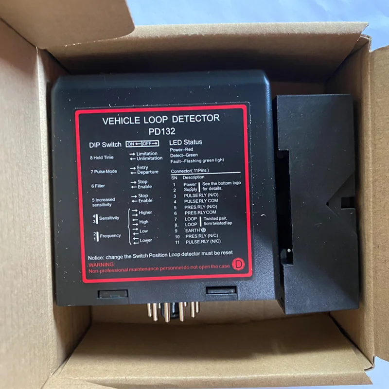 PD132 Automatic Gate opener barrier gate Traffic Inductive single channel Loop Vehicle Detector compatible with northtech