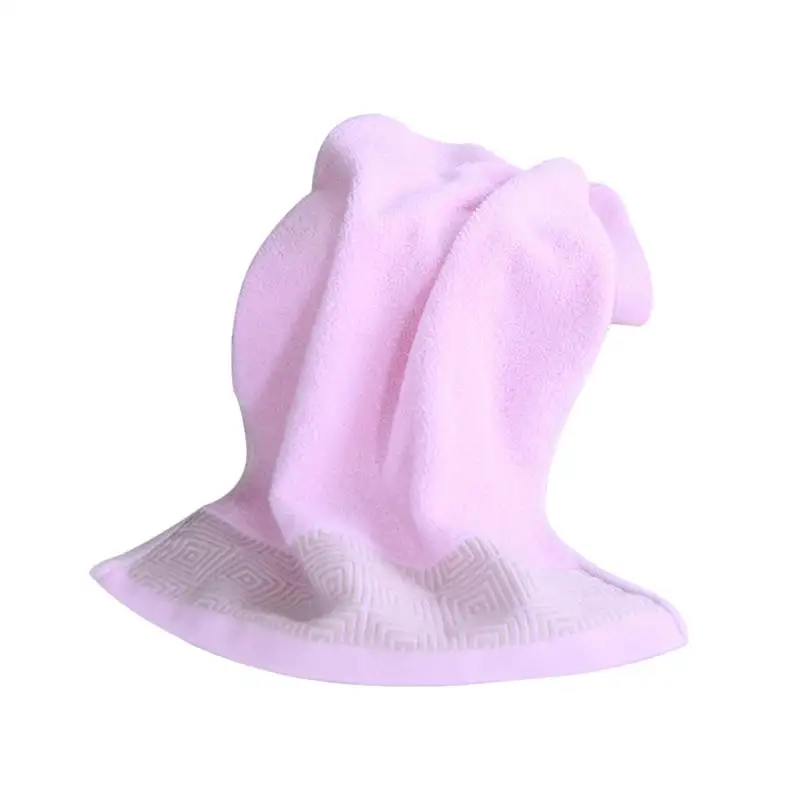 Soft Cotton Thicken Towels Back to the Word Hand Washcloths Water Absorption Towels for Home Hotels Barber Shops Gifts