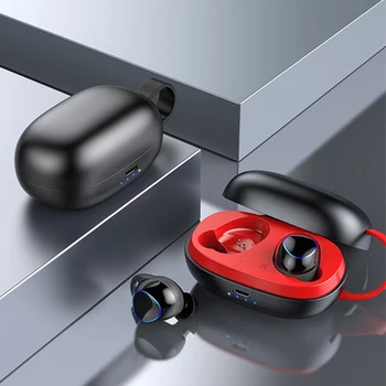 

True Wireless Earbuds Bluetooth Earphone TWS Handsfree Headset For Samsung Galaxy Buds For Xiaomi Huaiwei Honor Noise Canceling