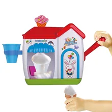 Детская ванная комната машина для вспенивания мороженого машина для производства пузырьков водяные игрушки игровой дом Ванна Ручная стирка полезный продукт