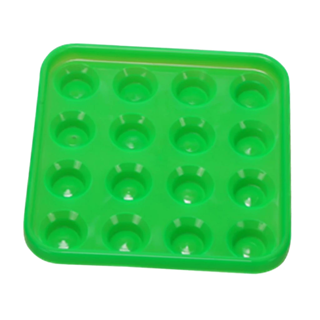 Ball Tray for 16 Pool & Snooker Table Balls - 5 Colors for Choice