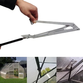 

Home Metal Easy Install Garden Tool Roof Agriculture Automatic Greenhouse Window Opener Rustproof Temperature Control Vent