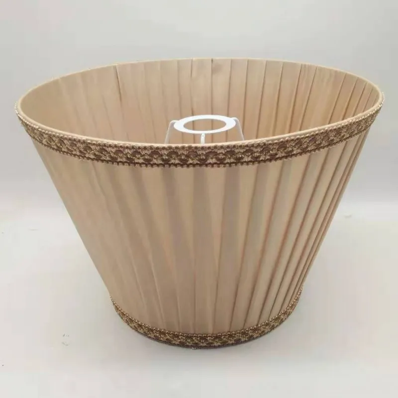 E27 арт-деко абажур для настольных ламп кофейный тканевый абажур круглый абажур современный абажур для украшения дома
