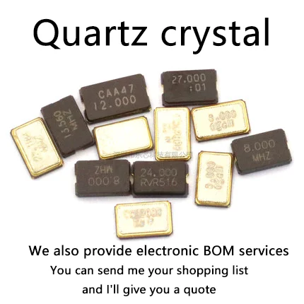 10pcs Passive SMD Crystal Oscillator 5032 5*3.2 27M 27MHZ 27.000MHZ 4p Resonator | Электронные компоненты и