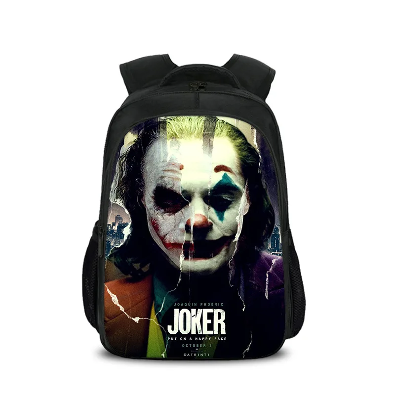 Новинка; Joker Joaquin Phoenix cosplay; детские школьные сумки; детская сумка; рюкзак для путешествий Arthur Fleck; для подростков; для мальчиков и девочек