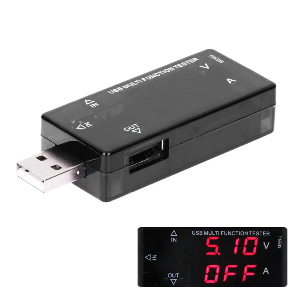 Многофункциональный светодиодный usb-дисплей тестер USB амперметр вольтметр тестер заряда батареи Измеритель Напряжения тока тестер емкости батареи