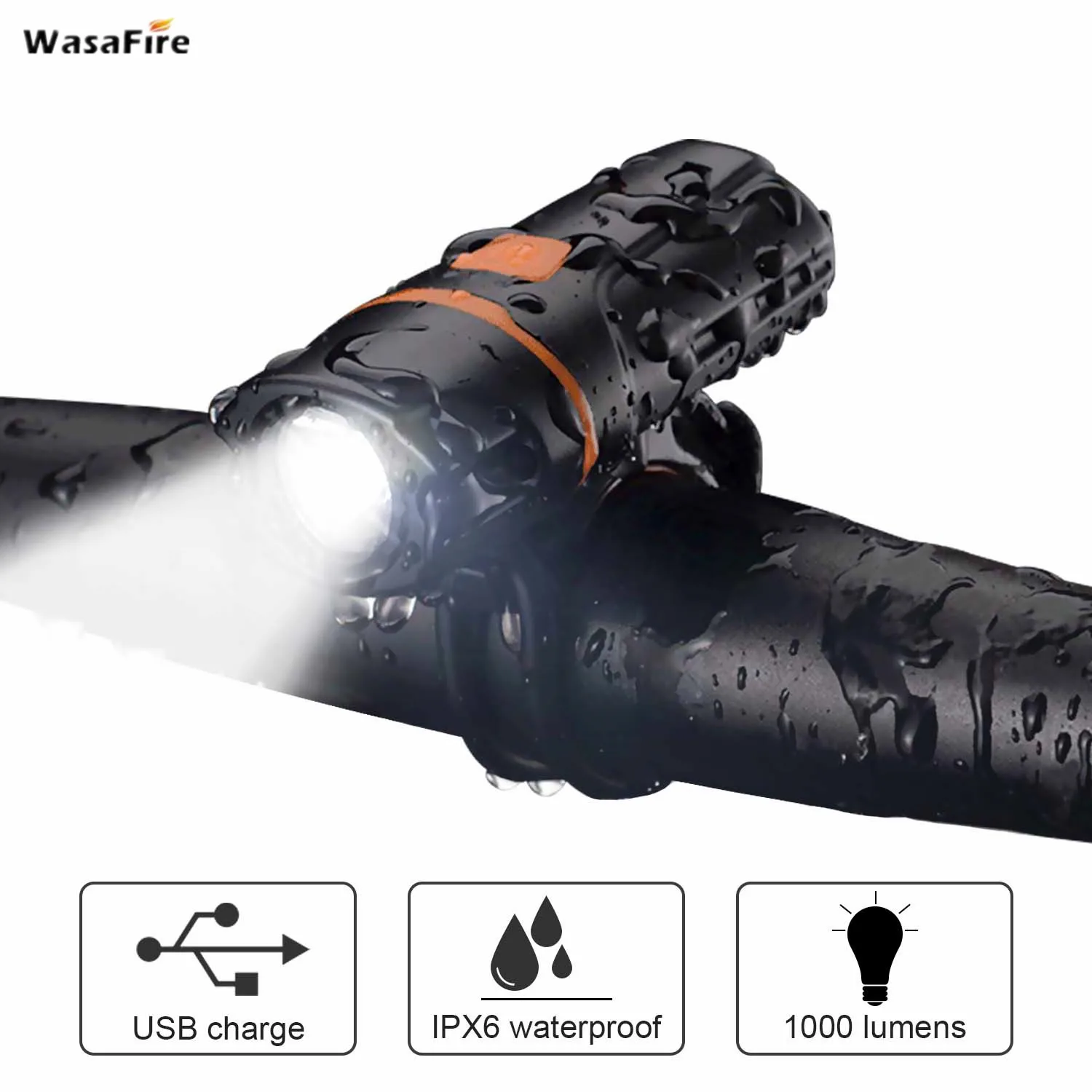 2000lm Bicycle Light USB Rechargeable LED Bike Headlamp luces bicicleta farol Bike Front light Cycling accessories bicicleta
