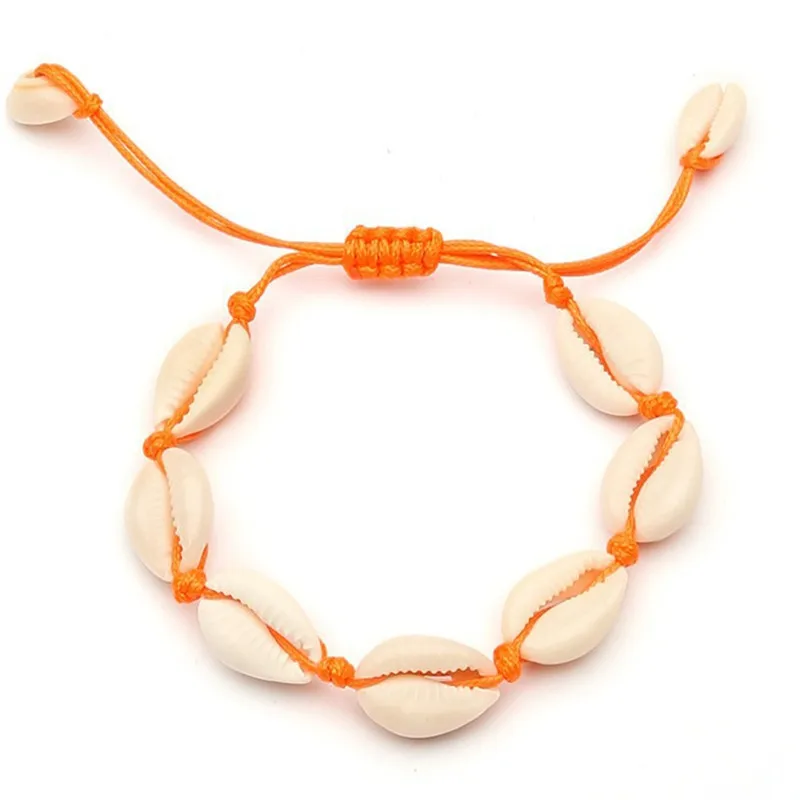 

Adjust Rope Shell Bracelets For Women Accessories Brand Jewelry Pinkycolor Woman Bracelet And Bangles Charming Bracelets Bangles