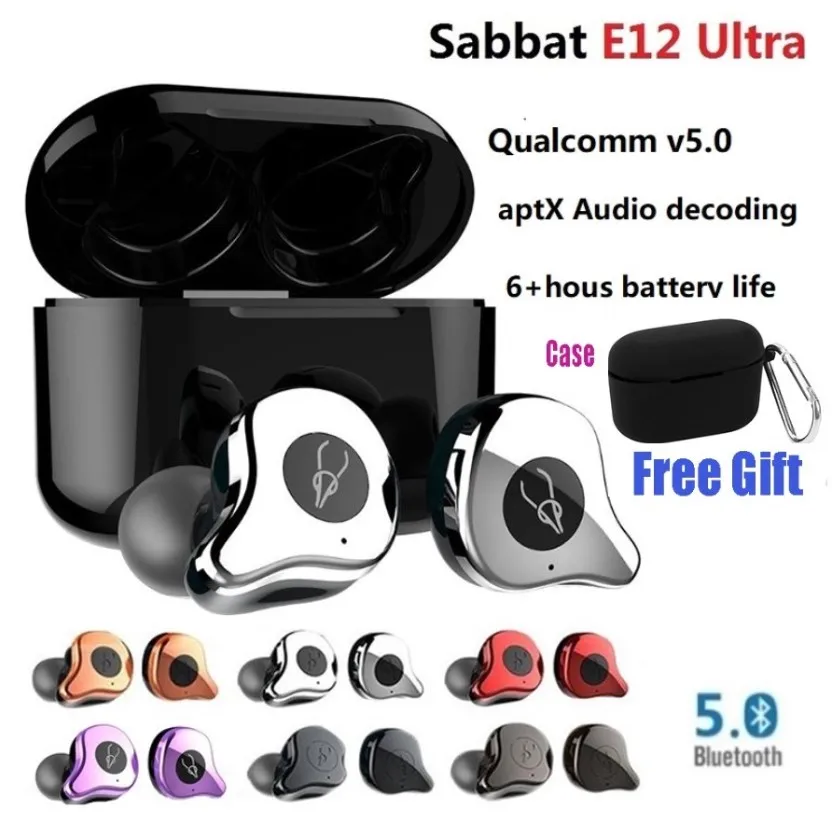 R$354.93 20% de desconto|Sabbat e12 ultra bluetooth fones de ouvido 5.0 tws bluetooth fone de ouvido esportes fones de ouvido fone de à prova dwireless água carregamento sem fio-in Fones de ouvido from Eletrônicos on AliExpress 