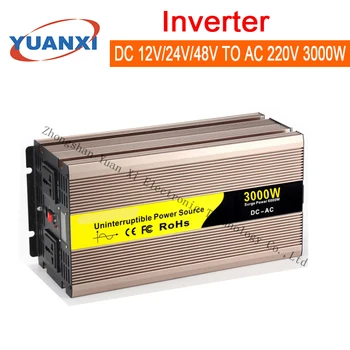 

3000W DC 12V/24V/48V TO AC 220V Inverter with battery charger (UPS) 3000W