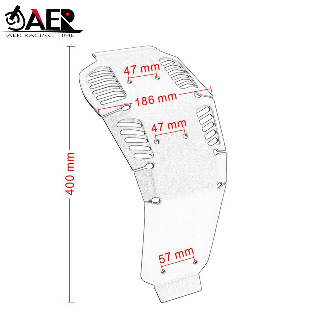 JAER Glide Skid Plate Guard для KTM 1050 1190 1190 R Adventure 2013- 1290 Super Adventure- Защитная крышка двигателя