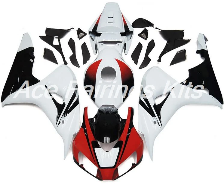 Топ литья под давлением ABS полный обтекатель комплект Подходит для Honda CBR1000RR 06 07 2006 2007 1000RR Обтекатели набор красный черный белый