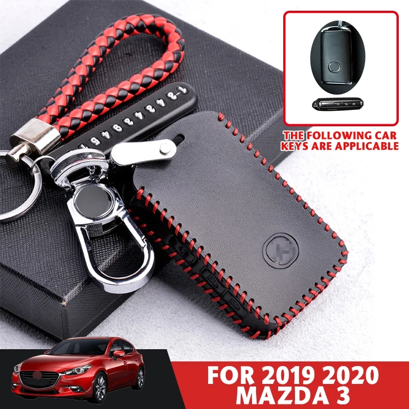 Pcmos цинковый сплав чехол для автомобильного смарт-ключа крышка Fob для Mazda 3 седан хэтчбек аксессуары для интерьера чехол для ключей наклейки Новинка