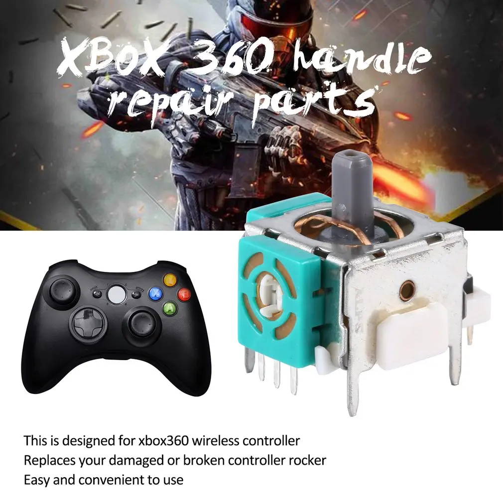 30 шт. 3D Аналоговый джойстик для Xbox 360 контроллер Джойстик запасные части датчика Модуль потенциометра для Xbox 360 контроллер